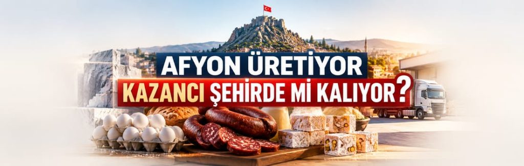 AFYON ÜRETİYOR PARA ŞEHİRDEMİ KALIYOR